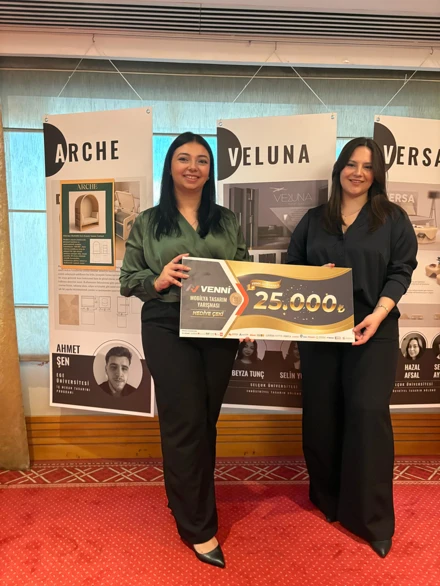 Venni Mobilya Tasarım Yarışması’ndan Selçuk’a 3 ödül!